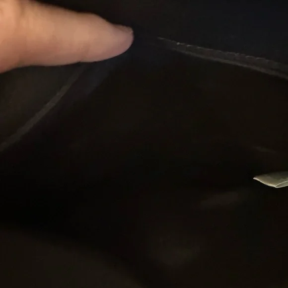 Leopard Print and Black Clutch Bag - Picture 4 of 7